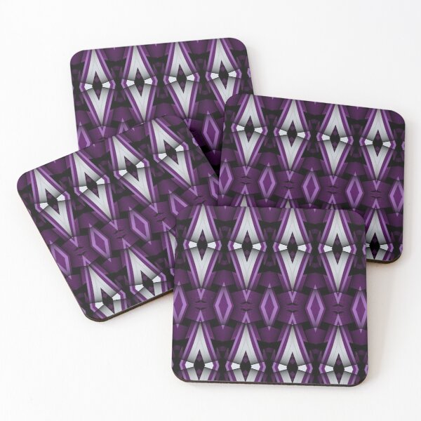 Item preview, Purple diamonds pattern designed and sold by MarilynBaldey7.