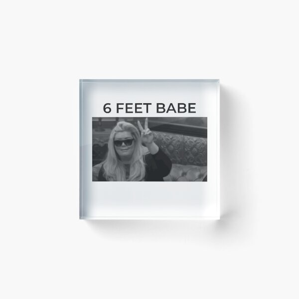 Item preview, Gemma Collins: 6 feet babe meme white Mood designed and sold by Knity.