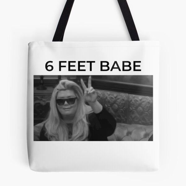 Item preview, Gemma Collins: 6 feet babe meme white Mood designed and sold by Knity.