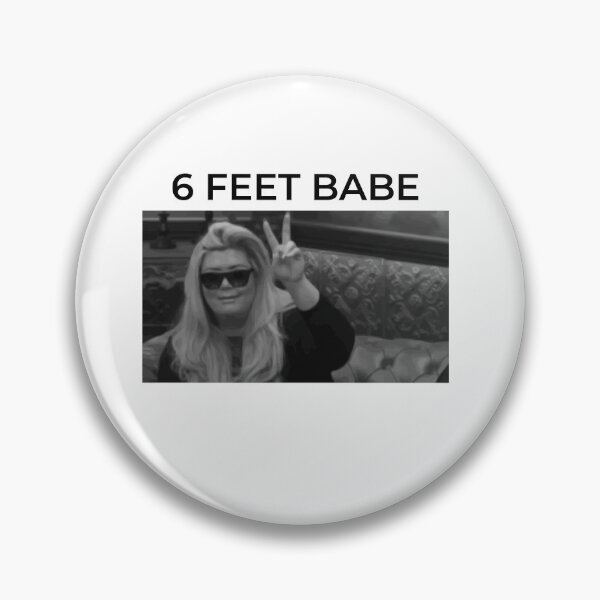Item preview, Gemma Collins: 6 feet babe meme white Mood designed and sold by Knity.