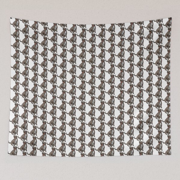 Item preview, Dog - American Pit Bull Terrier - Brown and White designed and sold by Jennifer Stolzer.