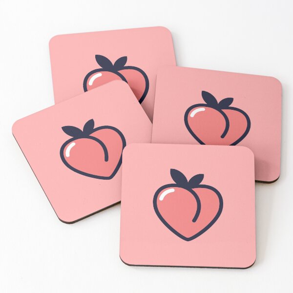 Item preview, Heart Peach Pattern designed and sold by Maria Simone.