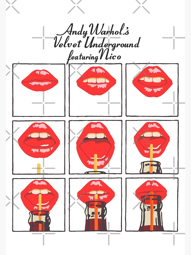 Andy Warhol's Velvet Underground featuring Nico Poster, Shirt, Sticker, Mask by RatRock