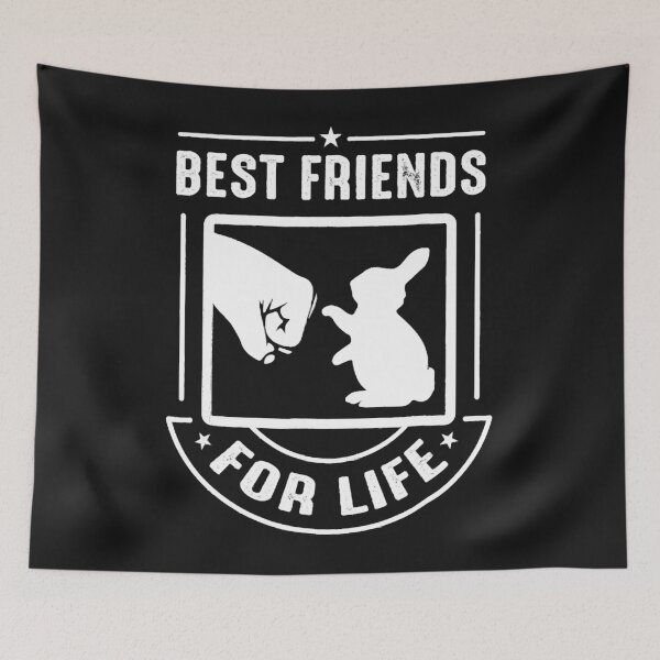Item preview, Rabbit Best friend For life Gift designed and sold by PetimatSultygov.