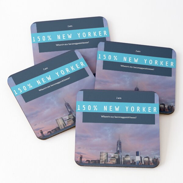 New Yorker Coasters (Set of 4)