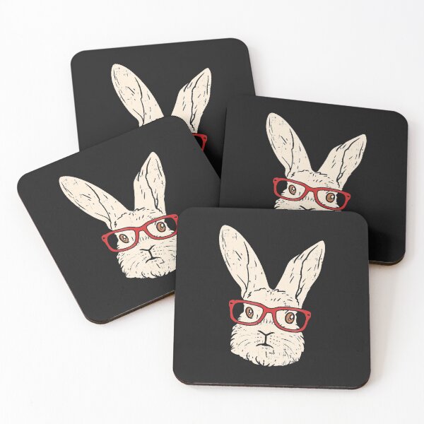 Item preview, Rabbit Glasses Funny Rabbit Cool Nerd designed and sold by PetimatSultygov.