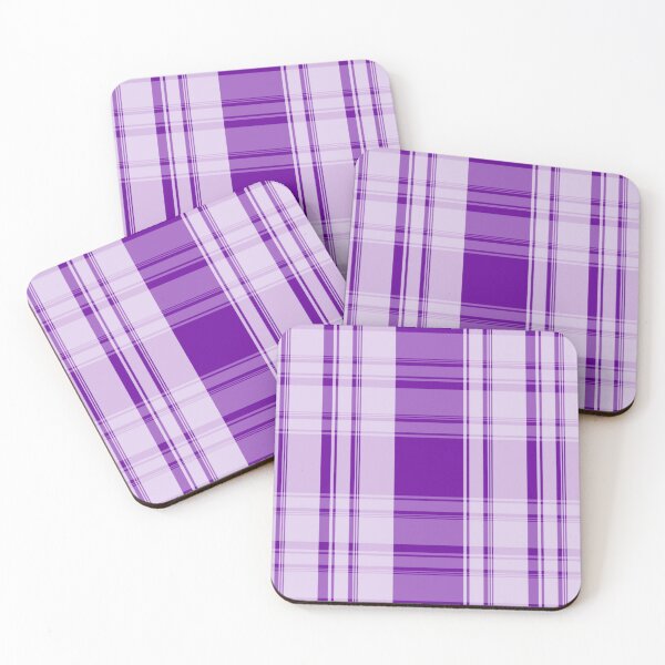Item preview, Plaid Perfection-Purple/White designed and sold by Clickcreations.