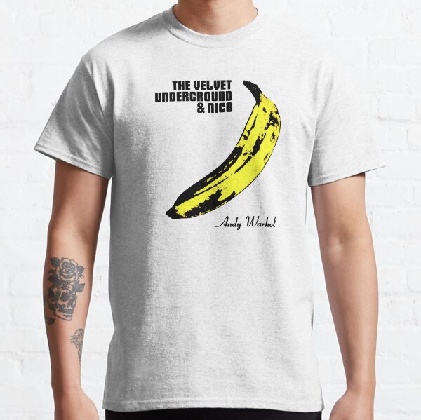 Velvet Underground & Nico Andy Warhol Shirt, Sticker, Hoodie, Mask Classic T-Shirt