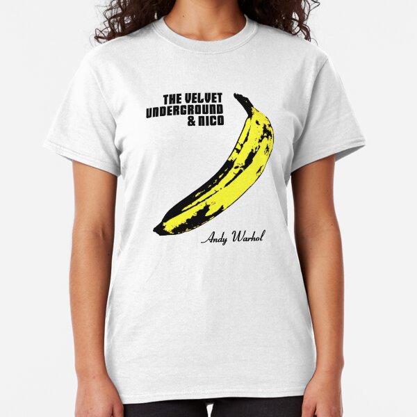 Velvet Underground & Nico Andy Warhol Shirt, Sticker, Hoodie, Mask Classic T-Shirt