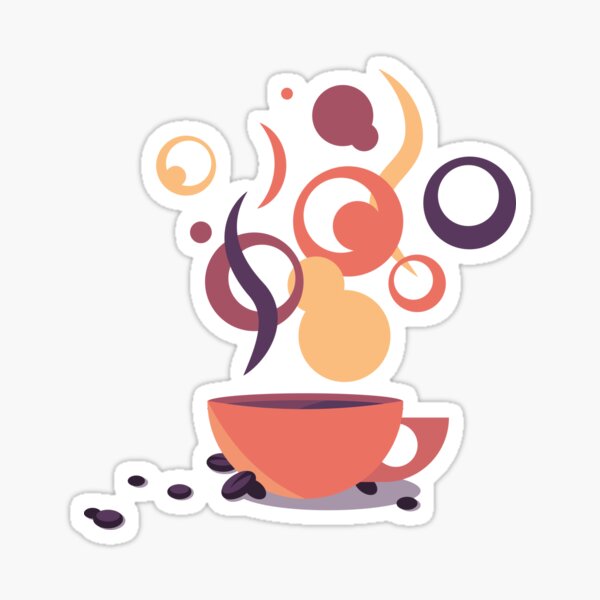Smell the Coffee Sticker