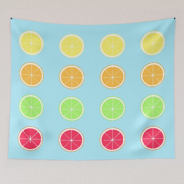 Item preview, Lemon, orange, lime, grapefruit pattern designed and sold by KaylaH22.