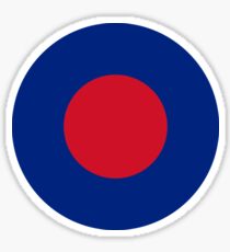 Royal Air Force Low Visibility Roundel Sticker