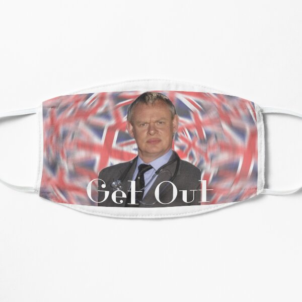 Doc Martin “Get Out” Flat Mask