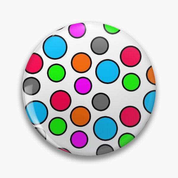 Item preview,  Multi-colored Polka dots White Iphone and Ipod Cases  designed and sold by Clickcreations.