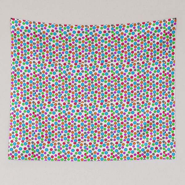 Item preview,  Multi-colored Polka dots White Iphone and Ipod Cases  designed and sold by Clickcreations.