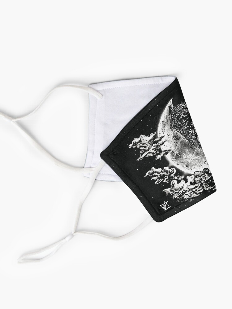 Alternate view of Moon House Mask