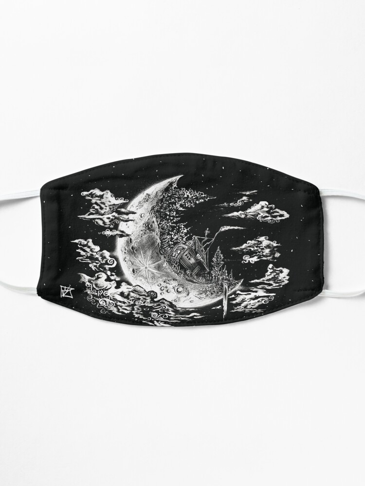 Alternate view of Moon House Mask