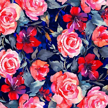Artwork thumbnail, Midnight Roses by Mandala Of Life