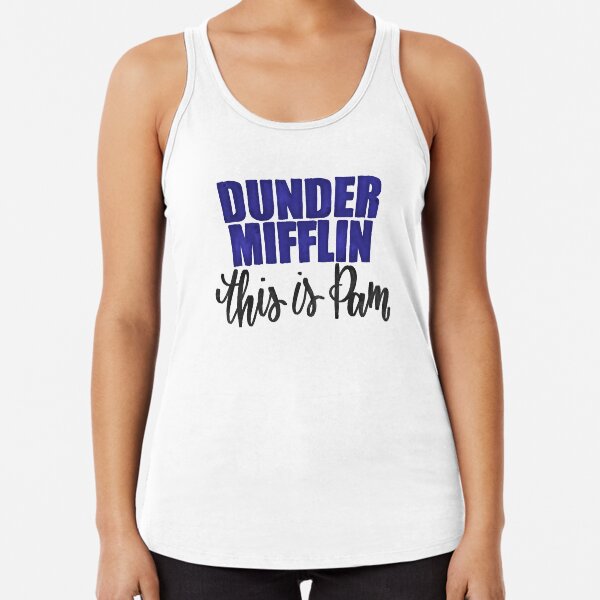 Dunder Mifflin This Is Pam Women's Racerback Tank