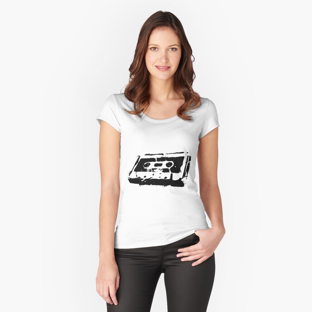 Item preview, Fitted Scoop T-Shirt designed and sold by bywhacky.