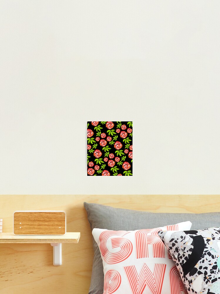 Thumbnail 2 of 3, Photographic Print, Beautiful Red Roses designed and sold by 4thcode.