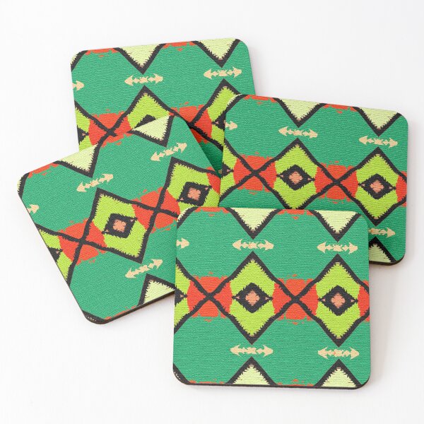 Item preview, Textured diamonds red and green designed and sold by MarilynBaldey7.