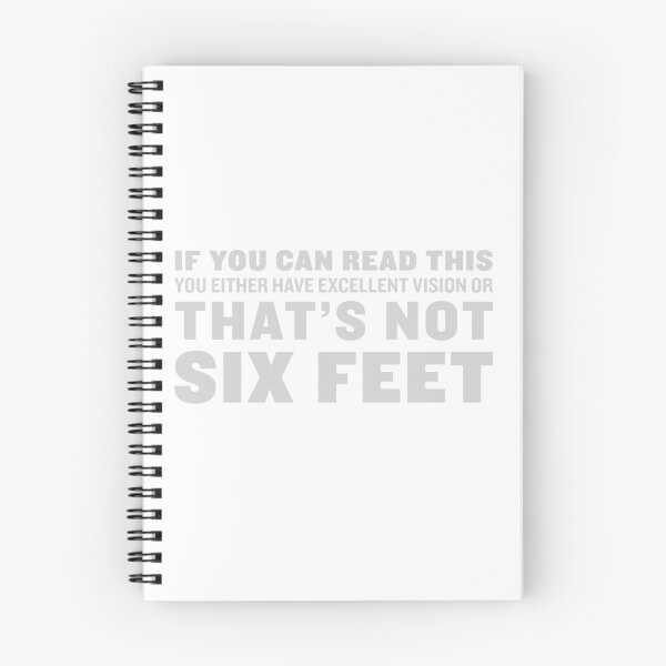 Item preview, Read This Six Feet designed and sold by ijoshtherefore.