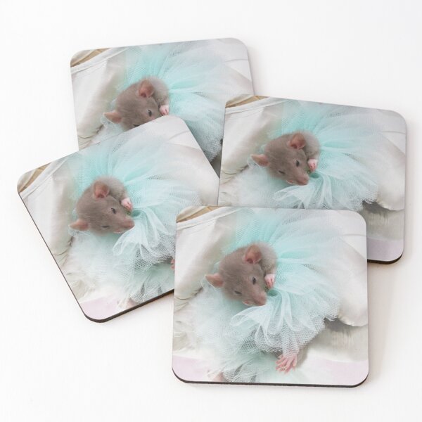 Item preview, Dumbo Rat Ballerina Adjusting Her Tutu designed and sold by angelsunawares.