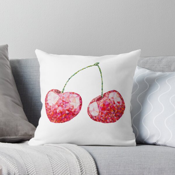 Item preview, Low Poly Watercolor Cherries designed and sold by LidiaP.
