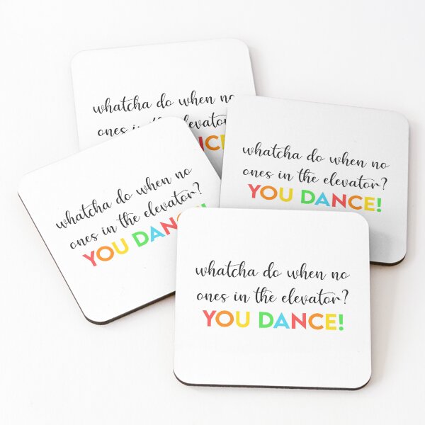 Item preview, Whatcha do when no one's in the elevator? YOU DANCE! designed and sold by PensyLane.