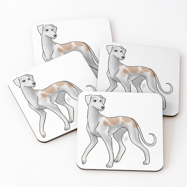 Item preview, Dog - Saluki - Red Parti Smooth designed and sold by Jennifer Stolzer.