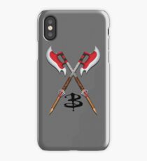 Buffy -- Scythes Crossed iPhone Case