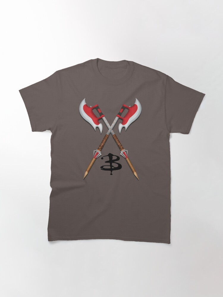 Discover Buffy -- Scythes Crossed | Classic T-Shirt