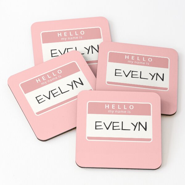Item preview, Hello my name is Evelyn designed and sold by melbournegirl.