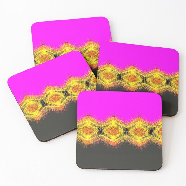 Item preview, Lovely pink orange and yellow with black. designed and sold by MarilynBaldey7.