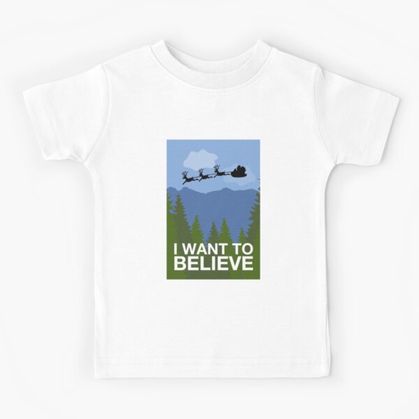 I Want to Believe Kids T-Shirt
