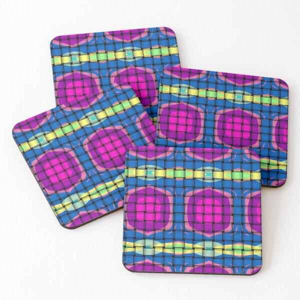Item preview, Hot pink and strong blue geo. designed and sold by MarilynBaldey7.