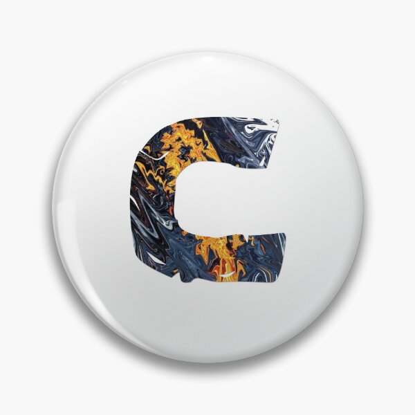 Item preview, C - FONT - FIRE BLUE designed and sold by GINTART.