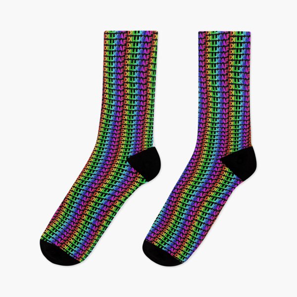 Item preview, DILLIGAF Rainbow text choice one designed and sold by enriquepma.