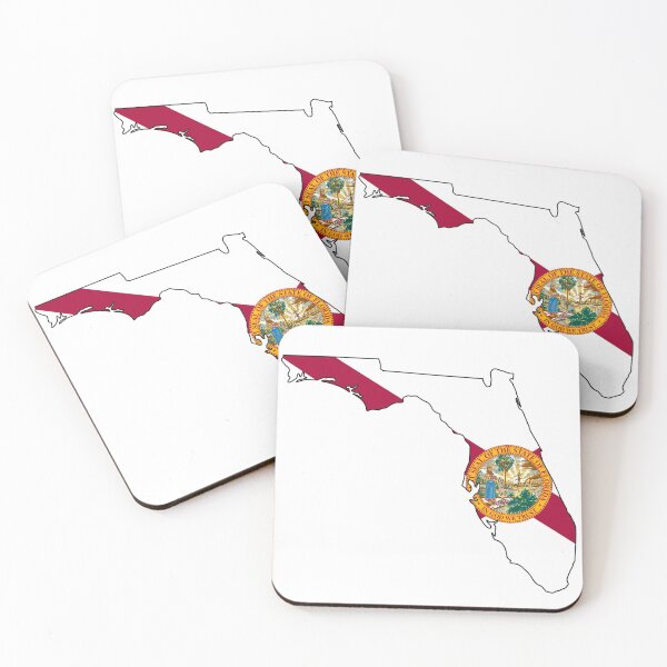 Item preview, Florida with State Flag designed and sold by pbportfolio.