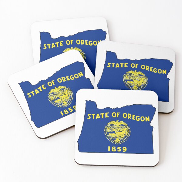 Item preview, Oregon with State Flag designed and sold by pbportfolio.