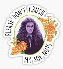 Please Don't Crush My Soy Nuts Sticker