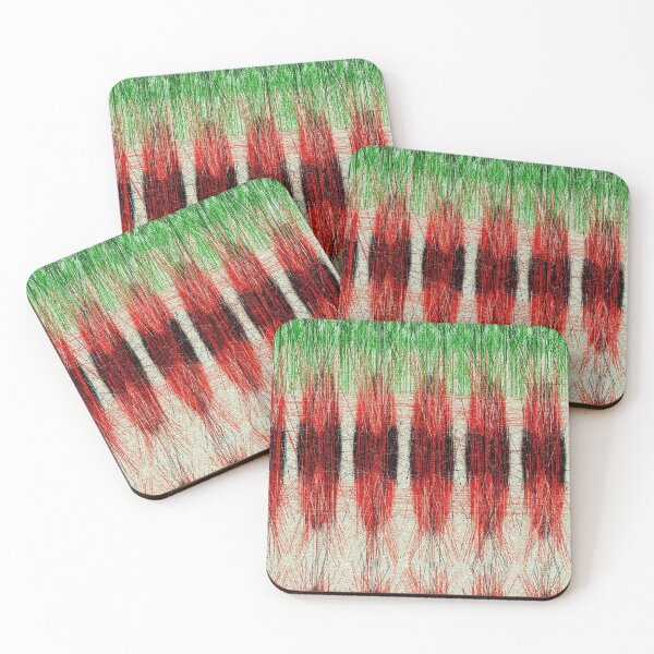 Item preview, Red furry pattern designed and sold by MarilynBaldey7.