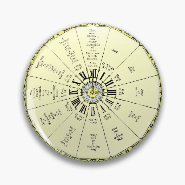 Item preview, The Scripture Clock designed and sold by Pictures With A Message.