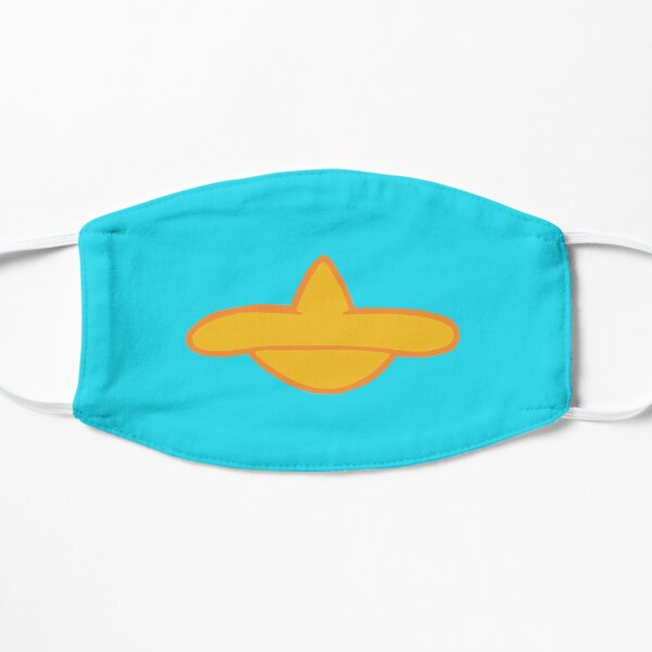 perry the platypus Flat Mask