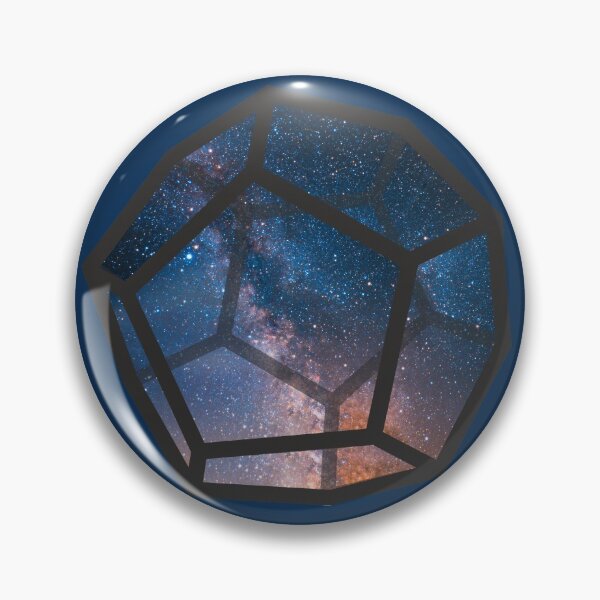 Item preview, 12 Sided Die Blue and Orange Galaxy designed and sold by WildRose271.
