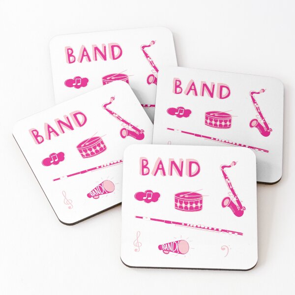 Item preview, Hot Pink Band School Subject Pack designed and sold by The-Goods.