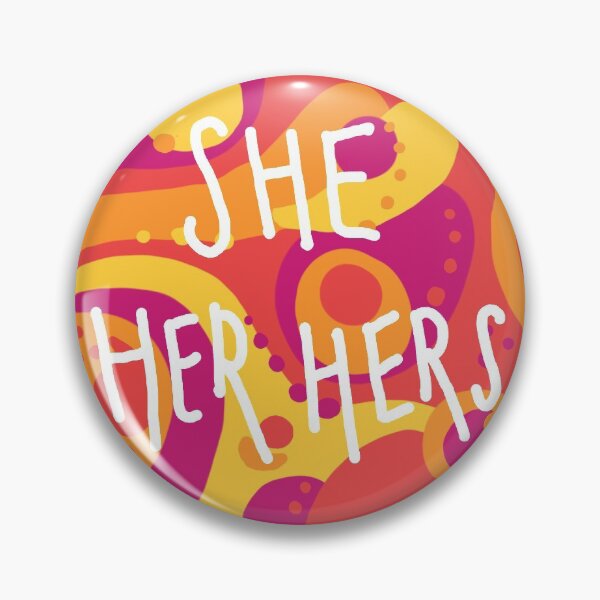 Item preview, She Pronouns 1 designed and sold by Hyladae's Art.