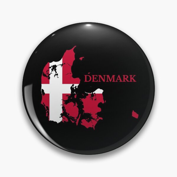 Item preview, Denmark Map Flag, Danish designed and sold by marosharaf.