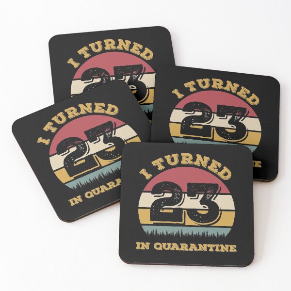 Item preview, I Turned 23 In Quarantine Funny 2020 Birthday designed and sold by ZeLittleFamily.
